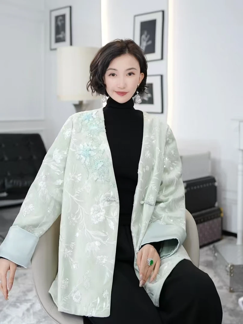Betty Bairn【一枕秋梦】高端定制提花刺绣外套24B-BW7728
