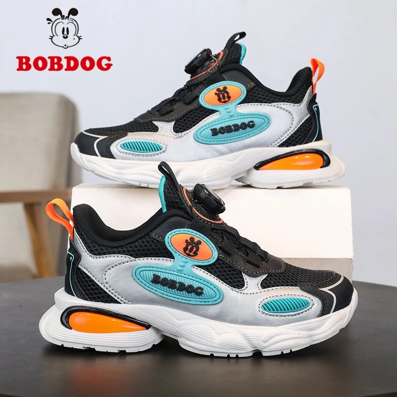 巴布豆女童鞋2025秋季新款儿童运动鞋男童网面透气休闲鞋子跑步鞋