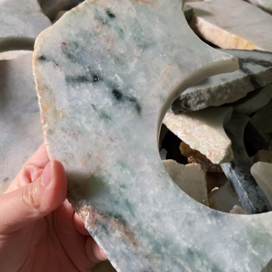 翡翠未镶嵌吊坠(不含链)天然翡翠