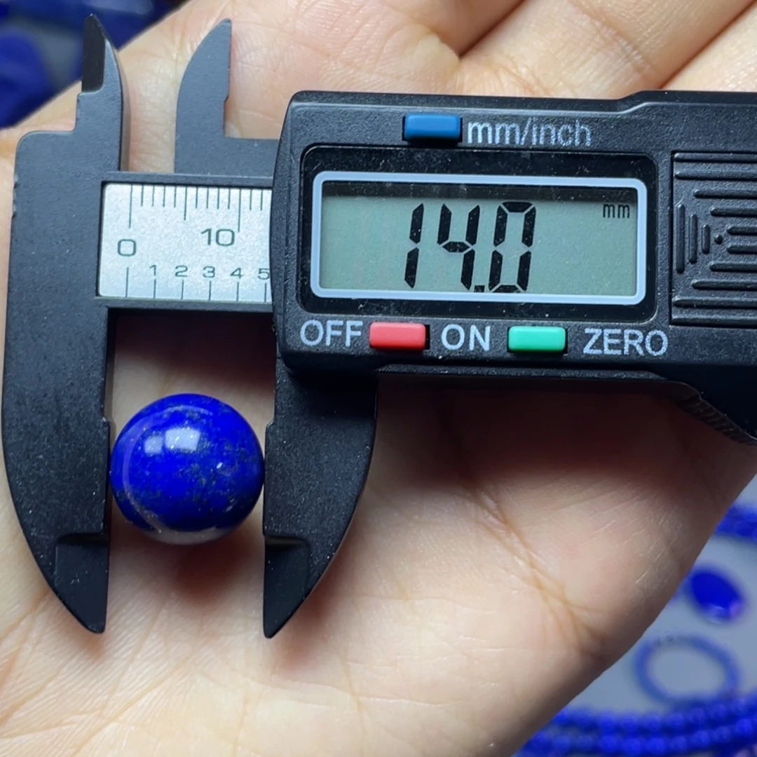 西***宇青金石未镶嵌14mm单珠（默认微金）