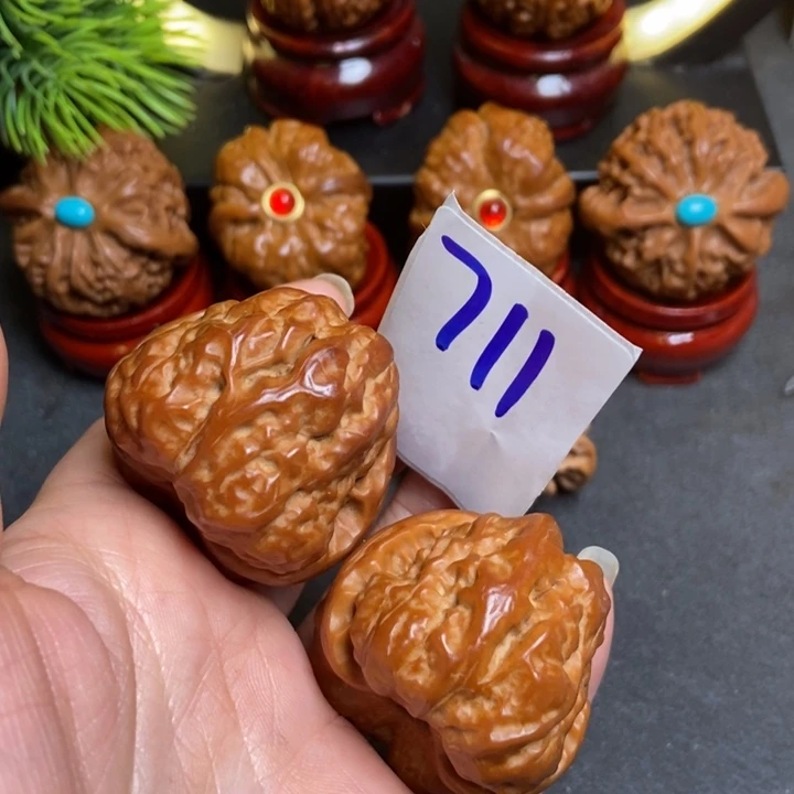 文玩核桃把件38蛤蟆叫711