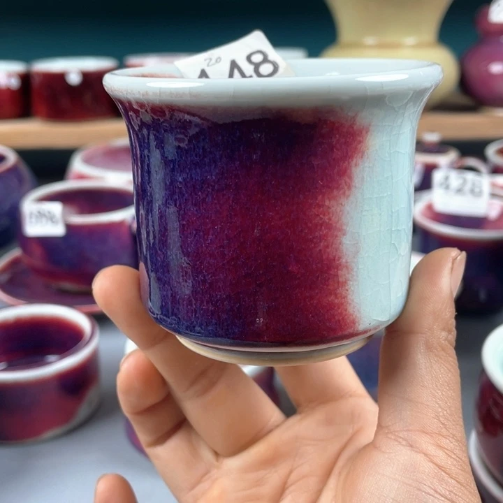 瓷片纯手工制作……微微瑕