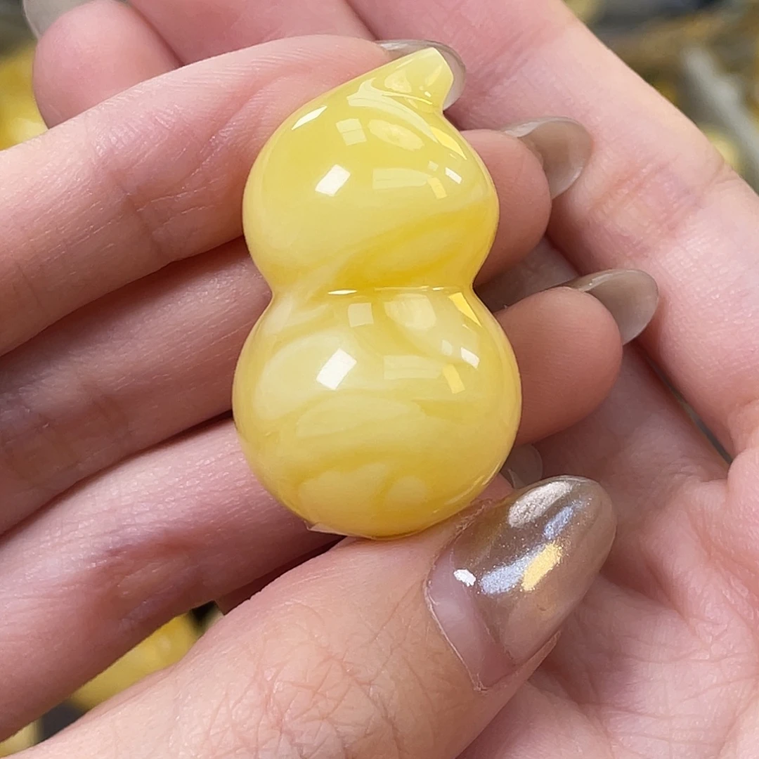 琥珀未镶嵌裸石琥珀蜜蜡J23