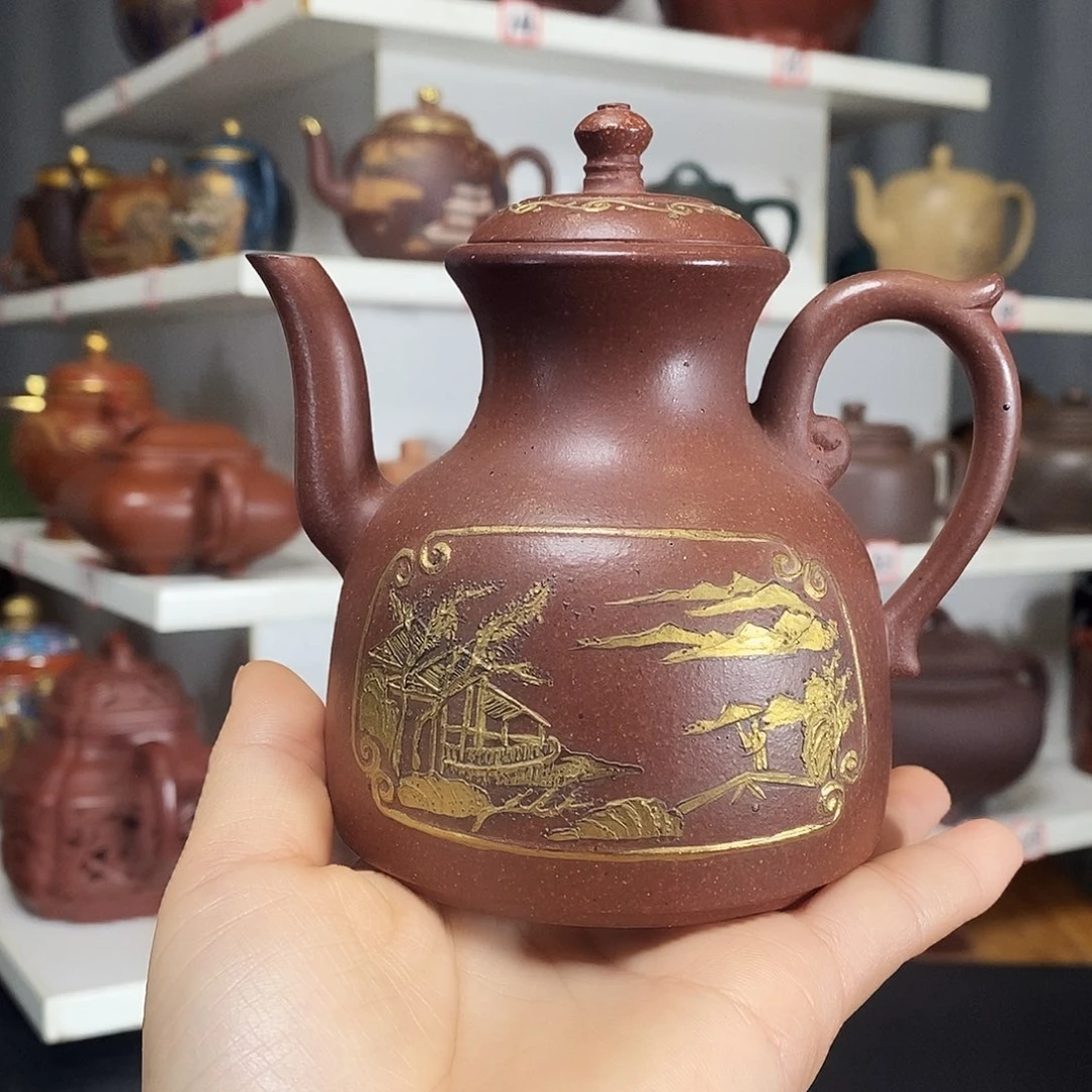 茶壶紫砂原矿紫砂壶