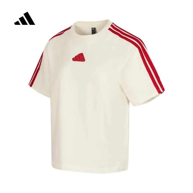 【滔搏联动】adidas/阿迪达斯 2025年女子CW SS TEE T恤 JW6664
