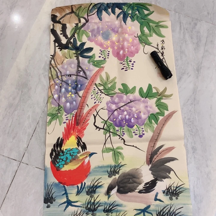 国画纸本艺术作品