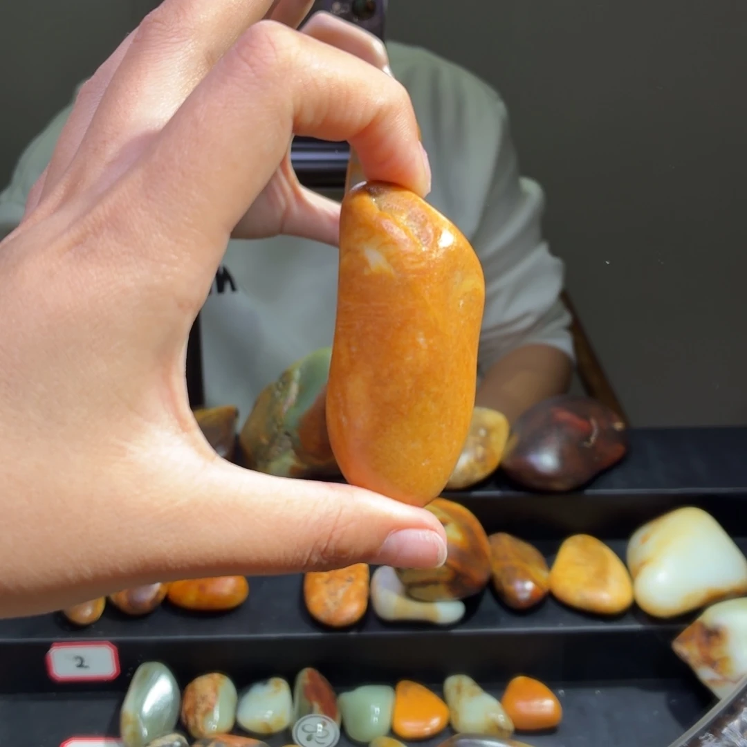 和田玉未镶嵌挂件60.7