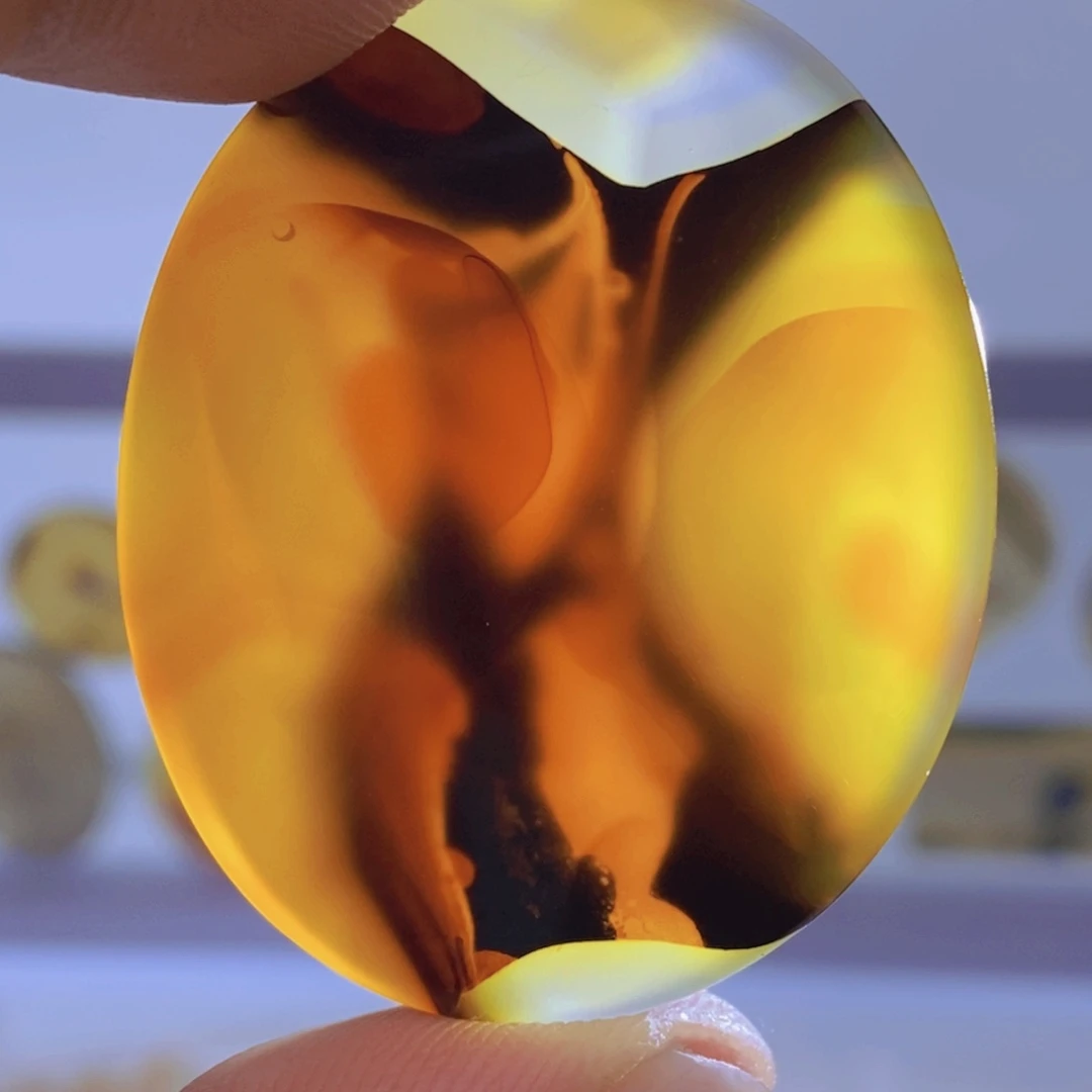 玛瑙/玉髓吊坠(不含链)未镶嵌舒*