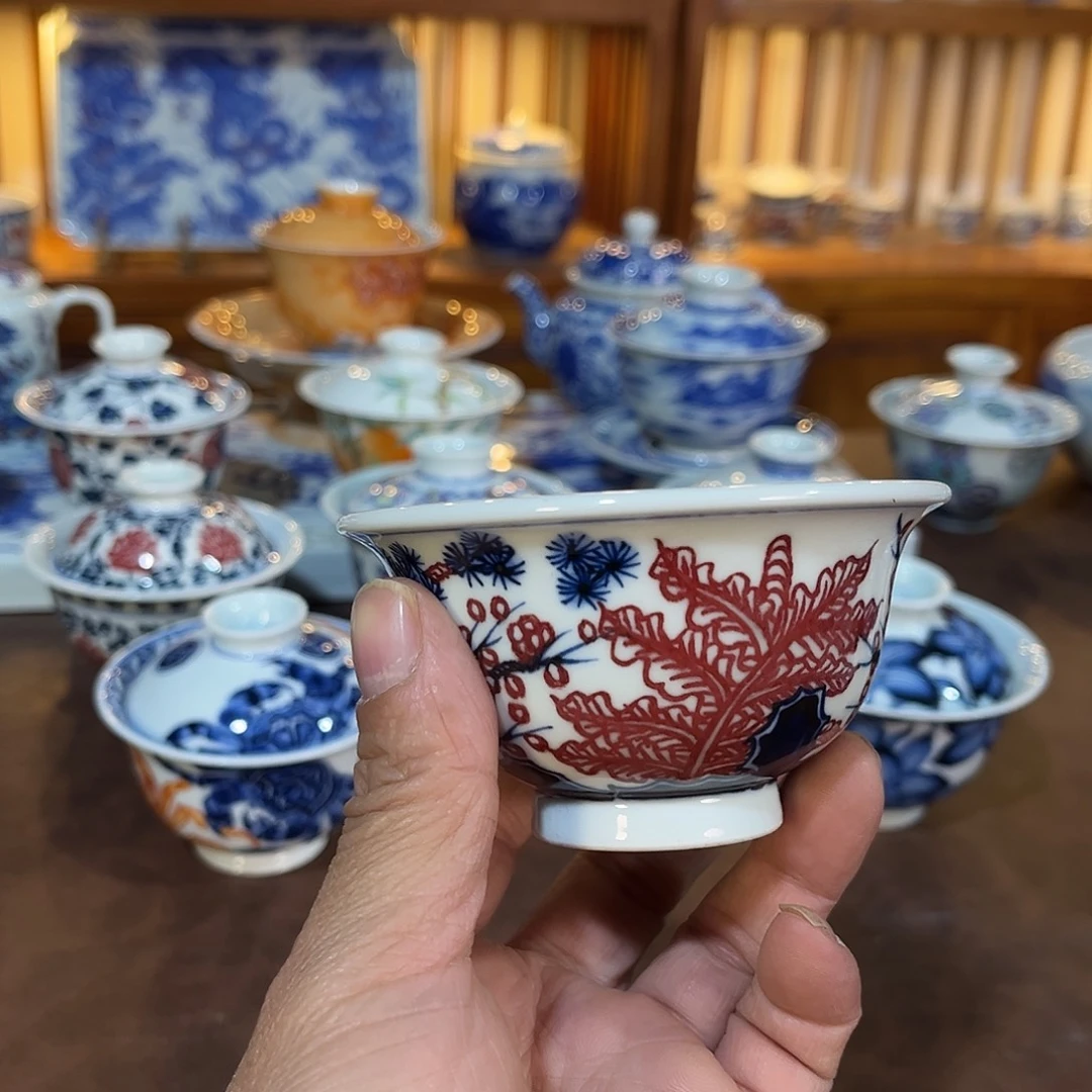 錡镇堂手工手绘杯