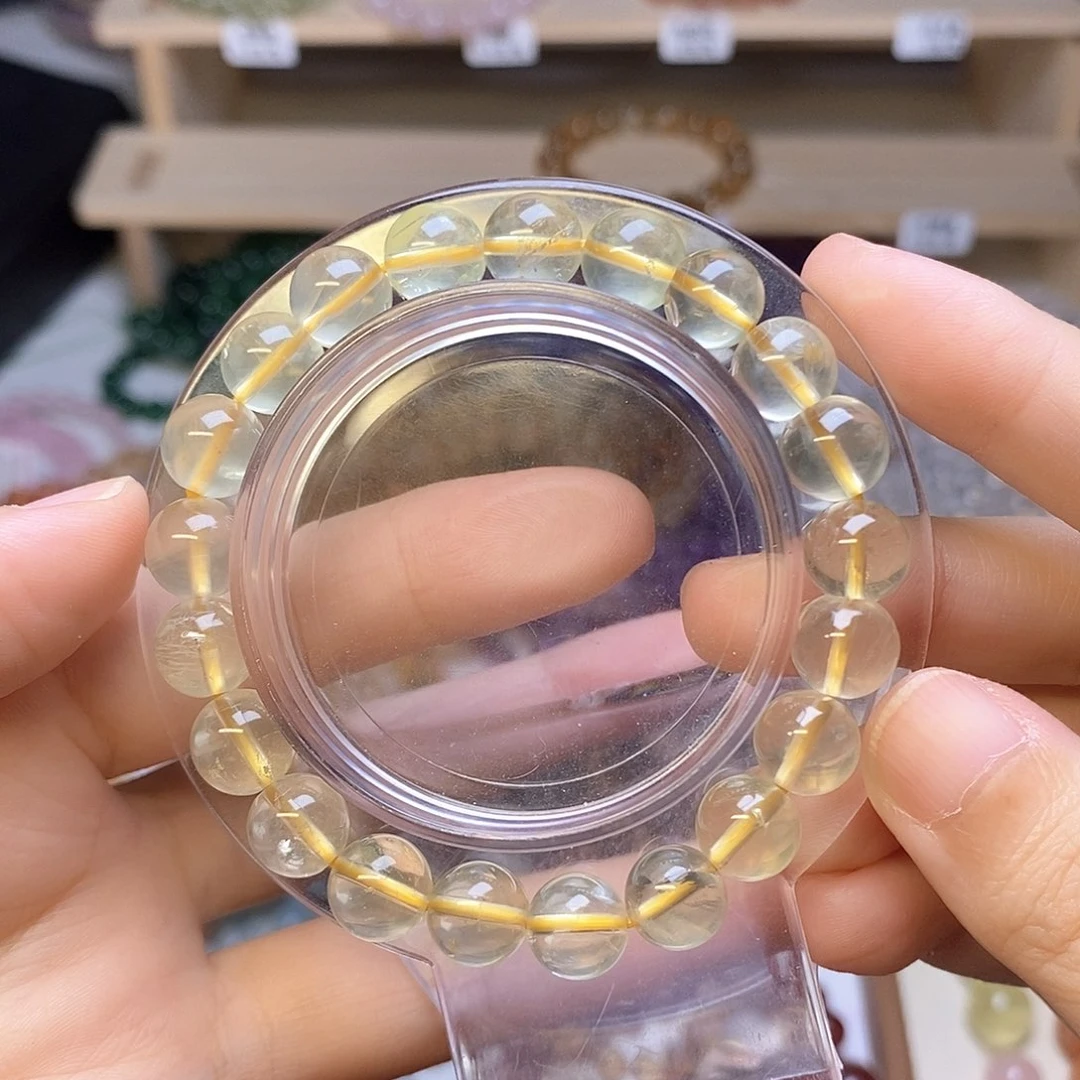 *****水晶手链未镶嵌柠檬晶