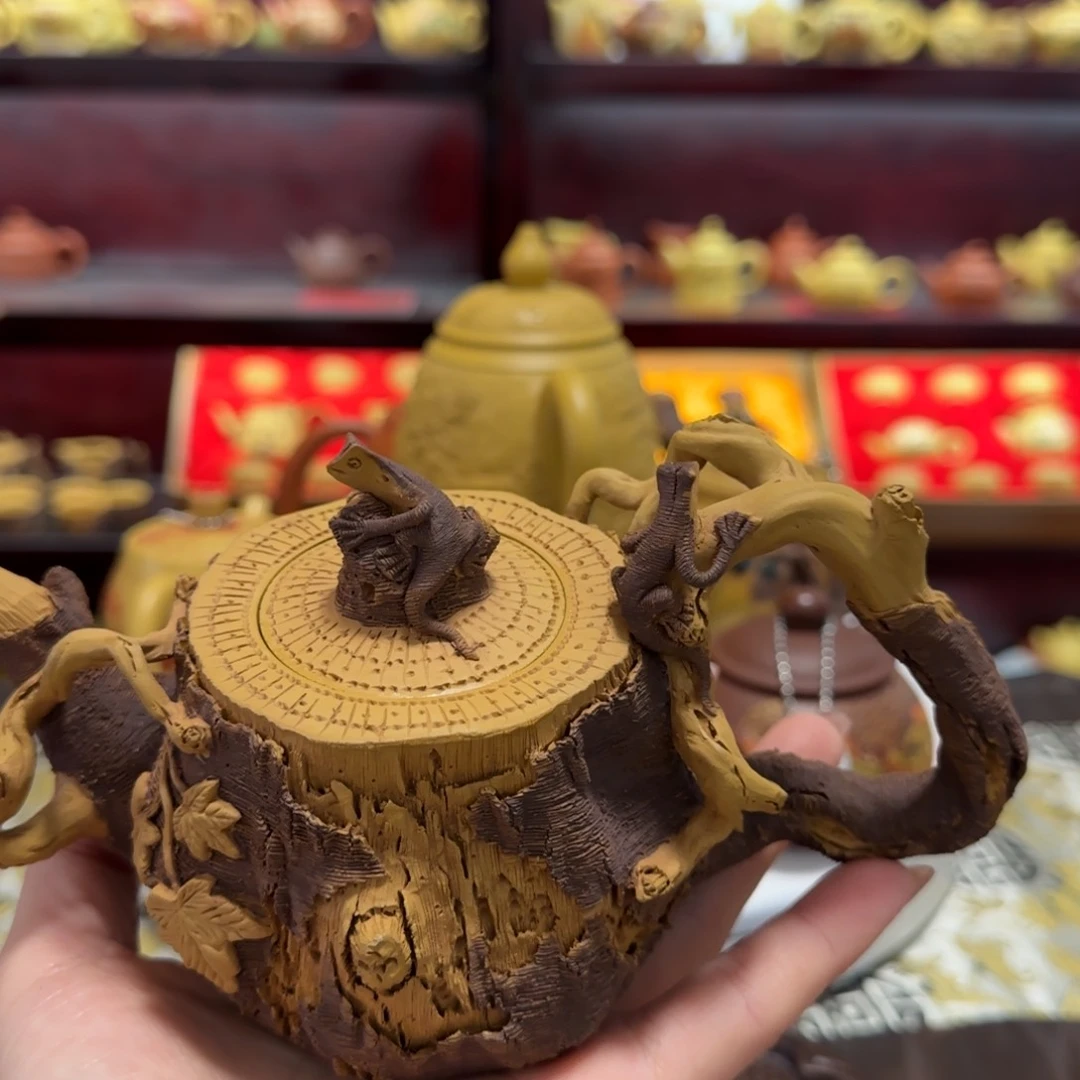 【闪购商品】紫砂茶壶枯木逢春