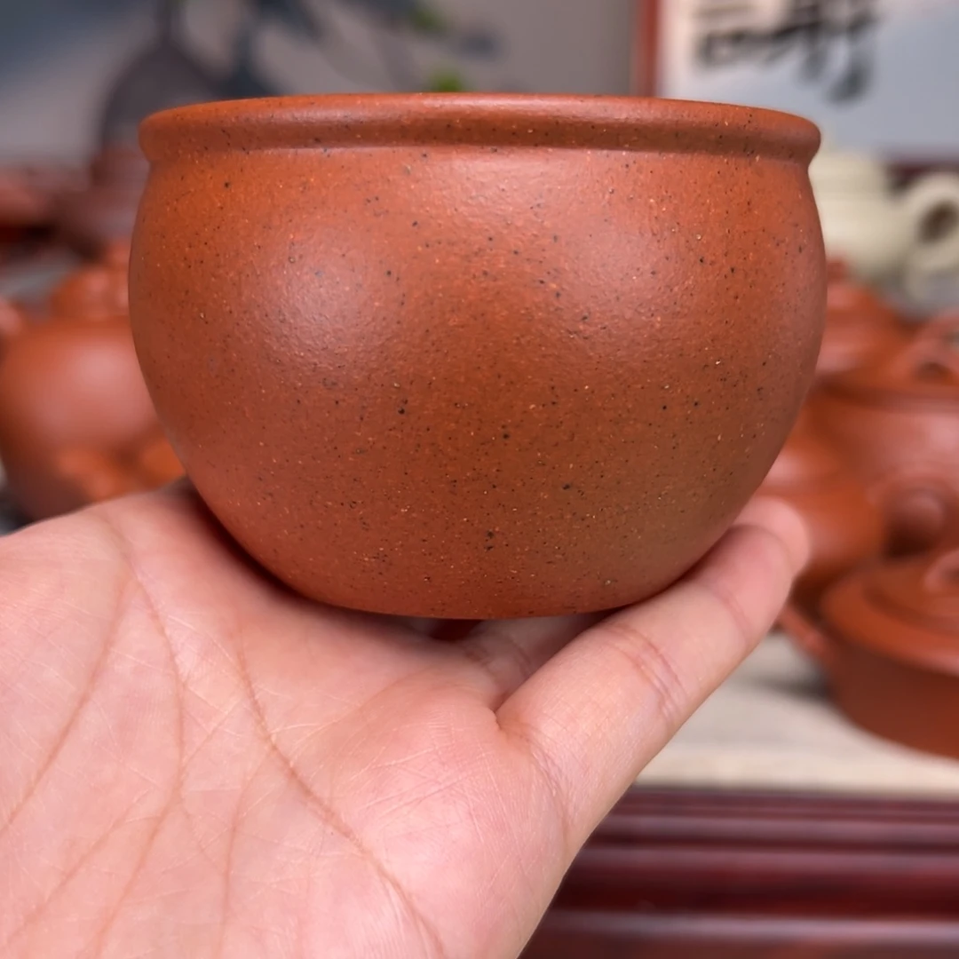 茶壶紫砂宝山红泥160