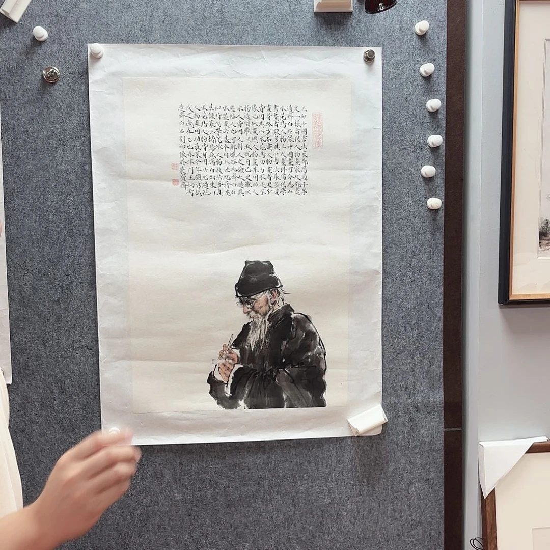 书法王炯智老师亲笔手绘