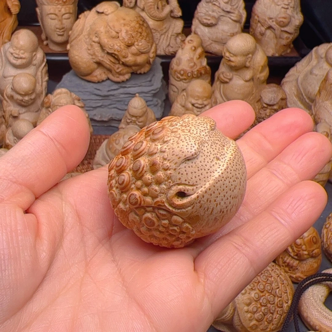 扇子快**福纯手工制作蟾