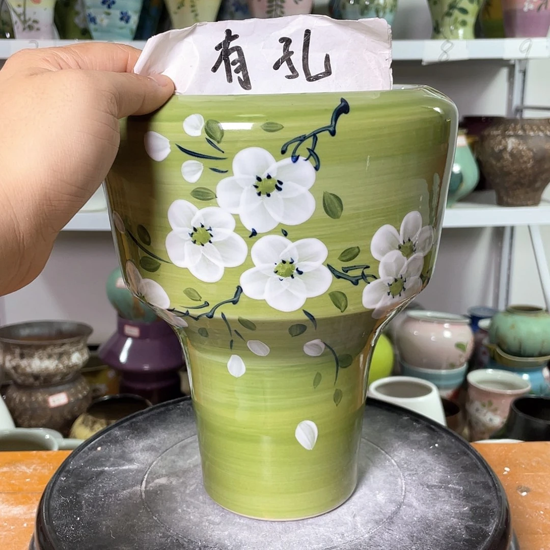 景德镇陶瓷花盆123