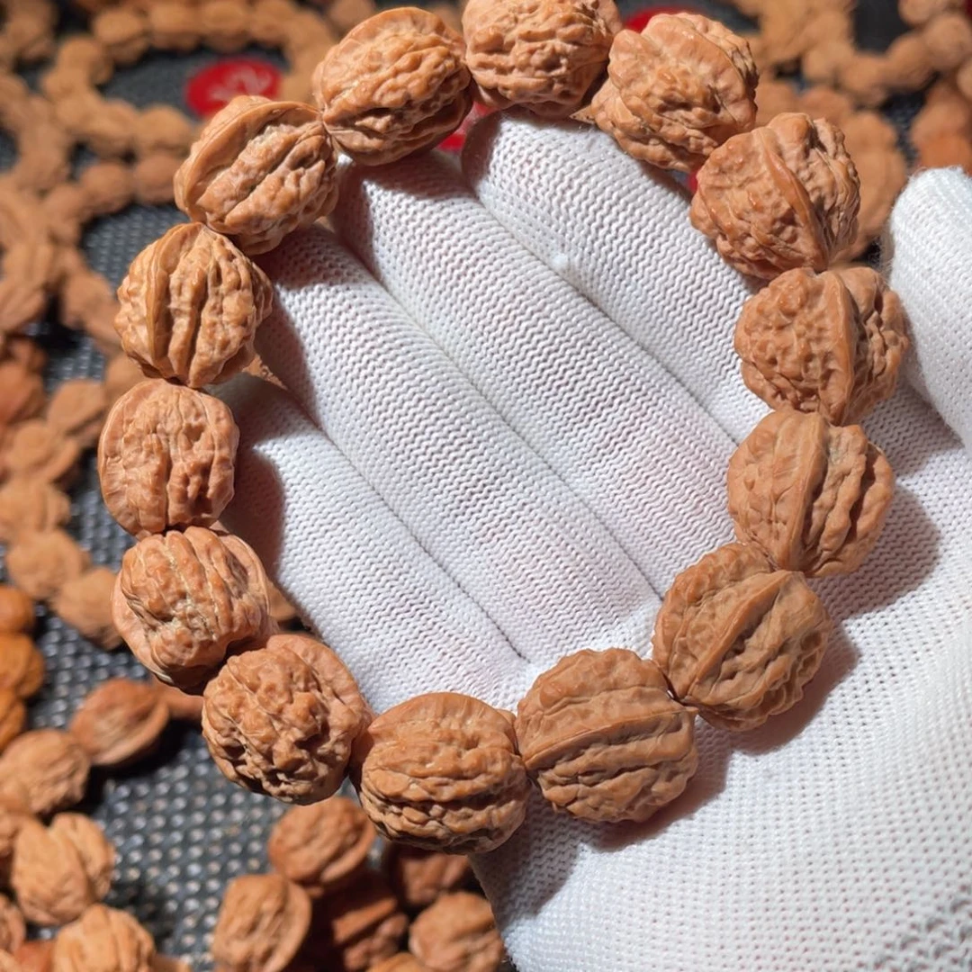 *****手串文玩核桃嵩山蛤蟆头疙瘩纹原皮毕业款