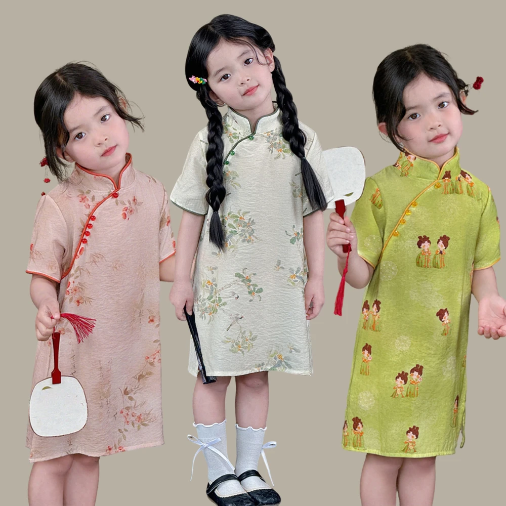 90码转拍 天丝棉旗袍 90码转拍