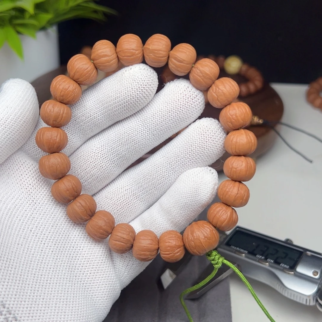 猴头核桃手串13➕矮桩南瓜精卡三维同尺