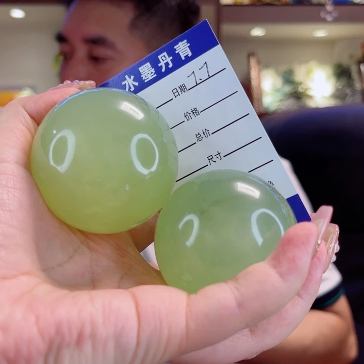 蛇纹石玉未镶嵌把件把件