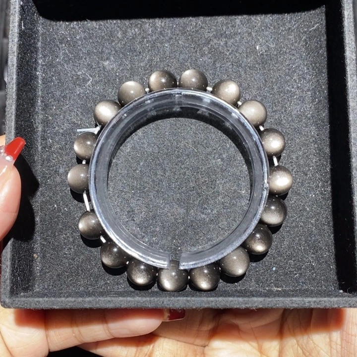 黑曜岩手链未镶嵌用****9