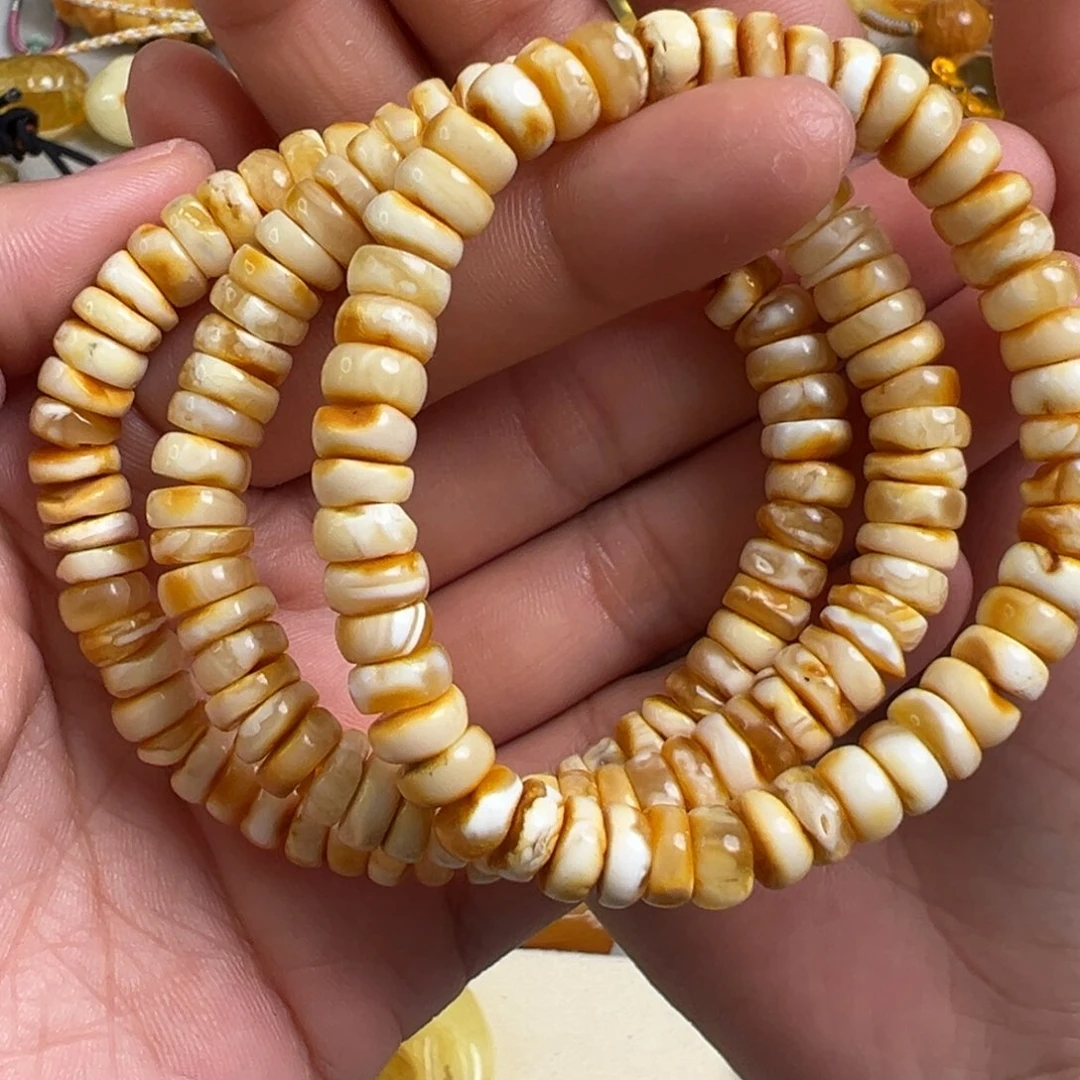 蜜蜡未镶嵌裸石多样性发一条