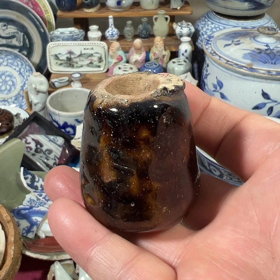 摆件陶瓷片标本，全场包邮