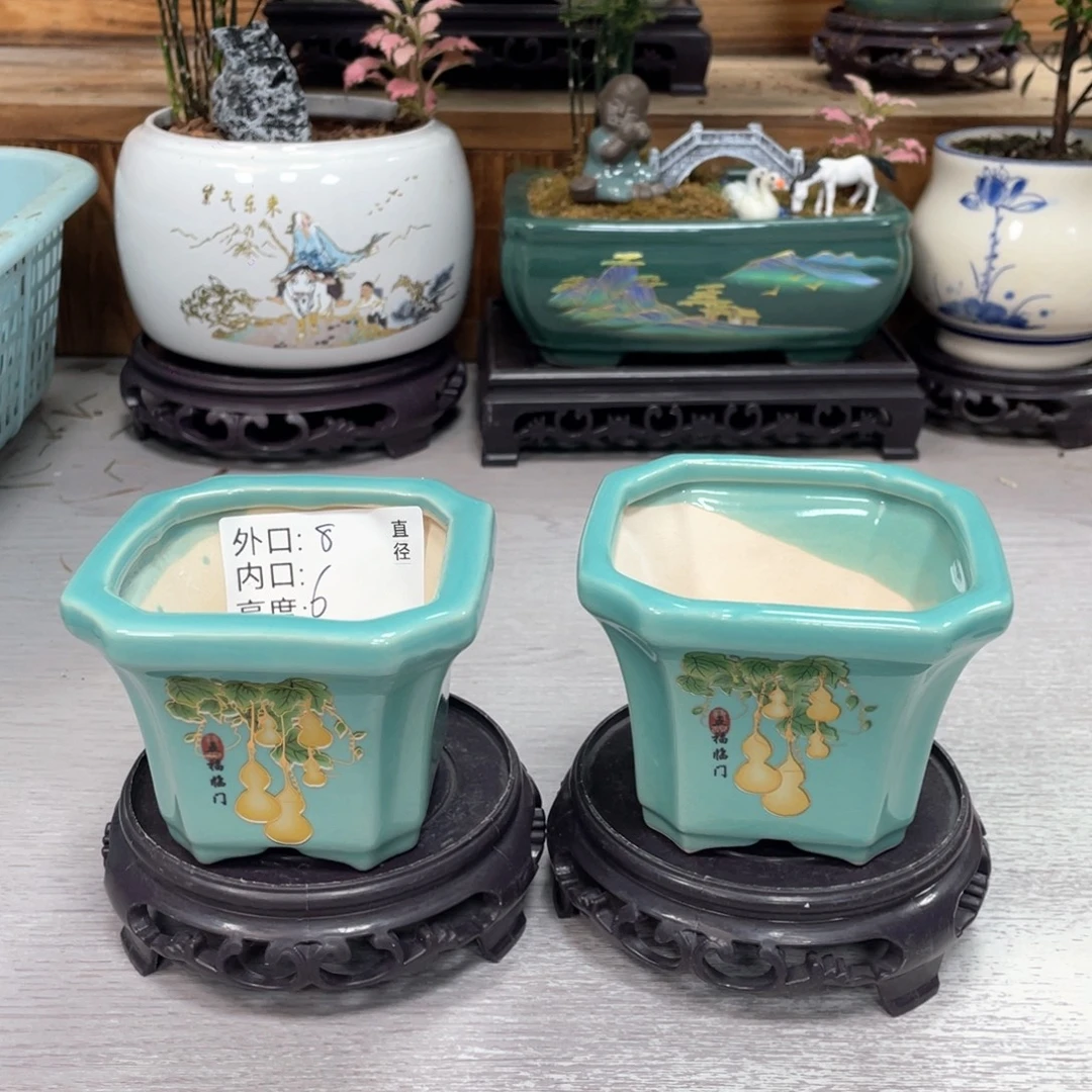 陶瓷花盆紫砂花盆艺术特色陶瓷