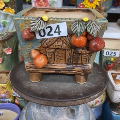 【闪购商品】红陶粗陶材质多肉花盆