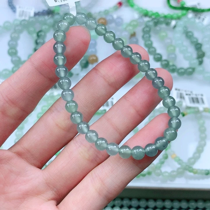 未镶嵌手链翡翠翡翠