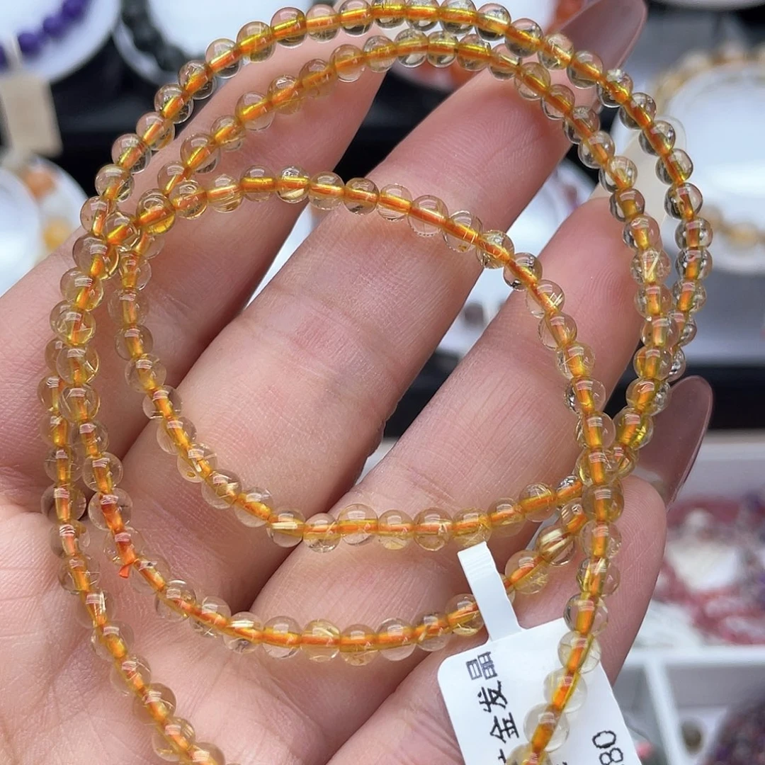 水晶未镶嵌手链天然手链