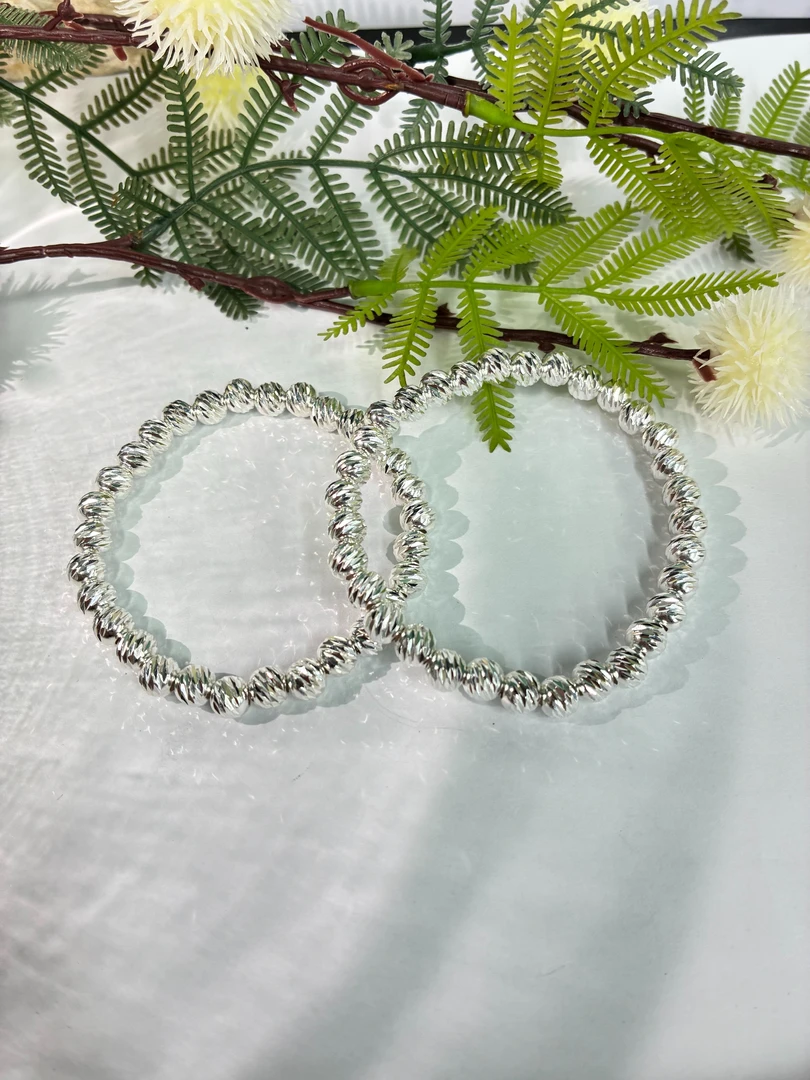 925银银制品 925转运珠手串【小北质检】ZJH147Z19多样性发一