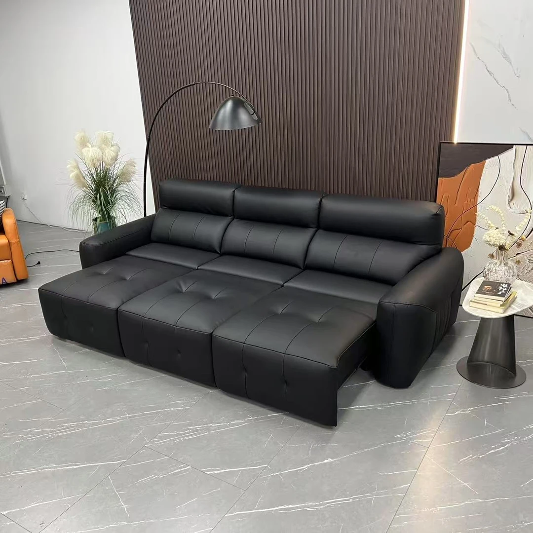 智能电动功能沙发客厅沙发真皮沙发简约小户型沙发头层牛皮沙发