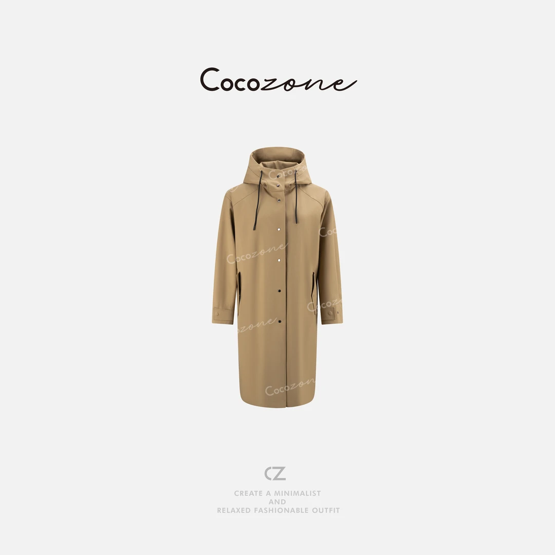 COCO ZONE 刘一一【绵羊毛混纺】立领单排领外套 CD1A1324