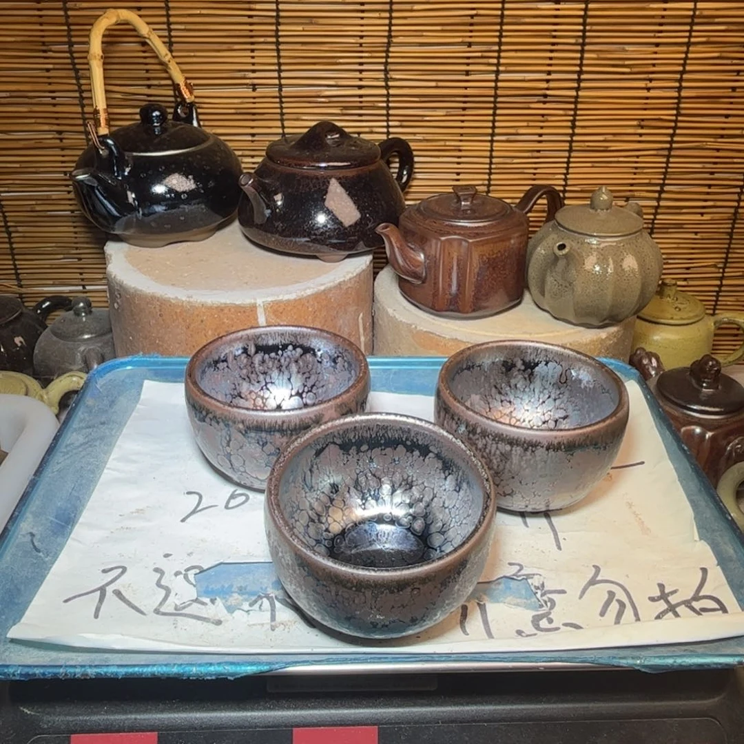 茶盏建窑建盏 微瑕作品