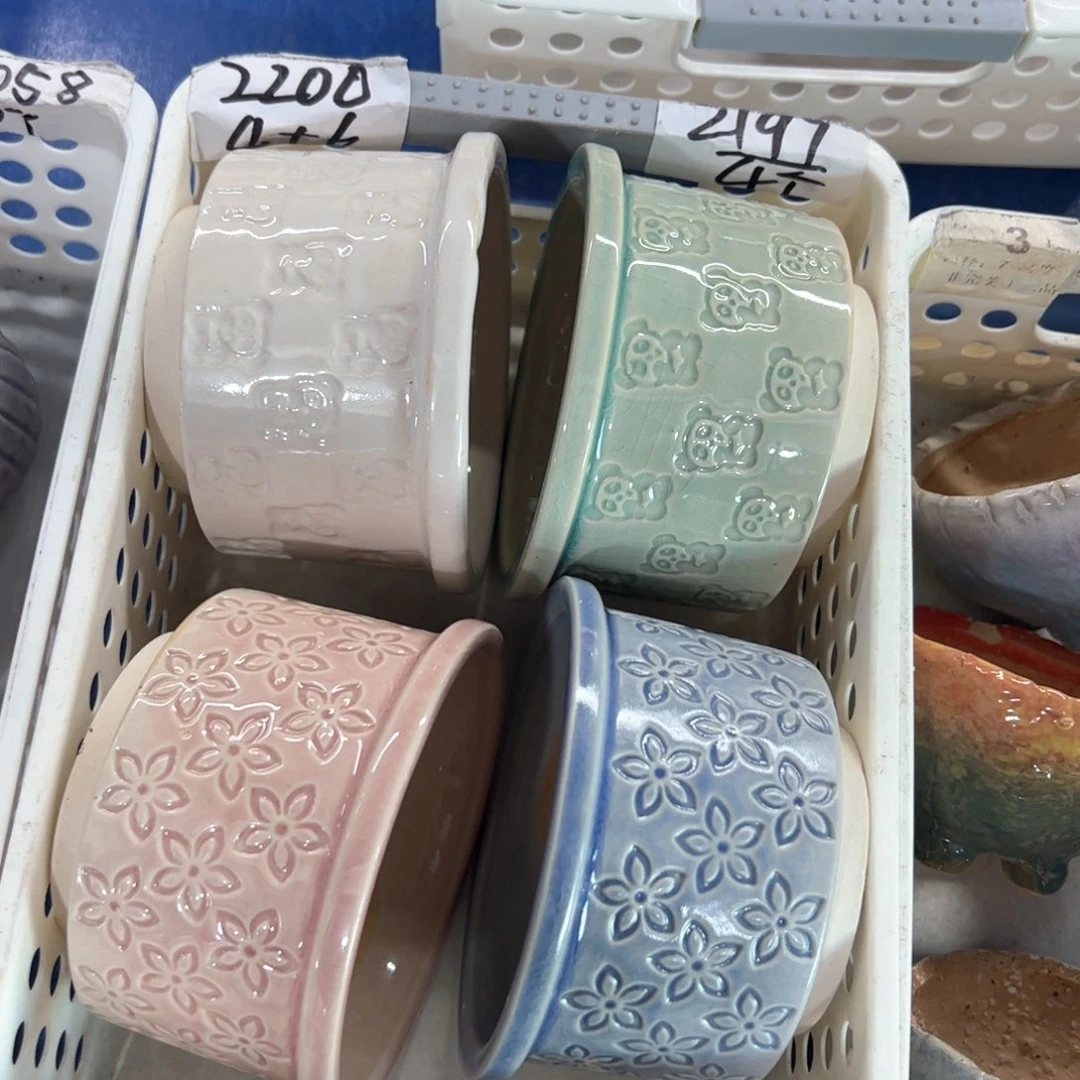 陶瓷多肉小花盆@@2197