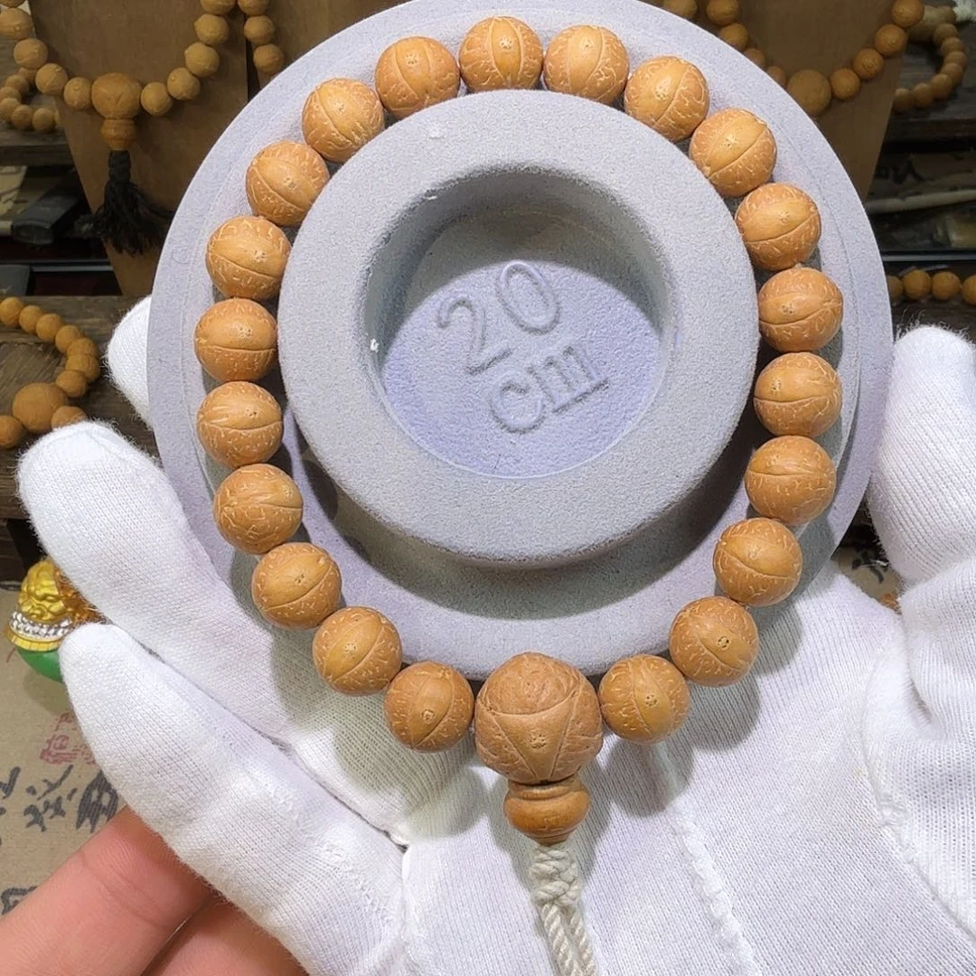 凤眼菩提手串高山树玉华11.5mm