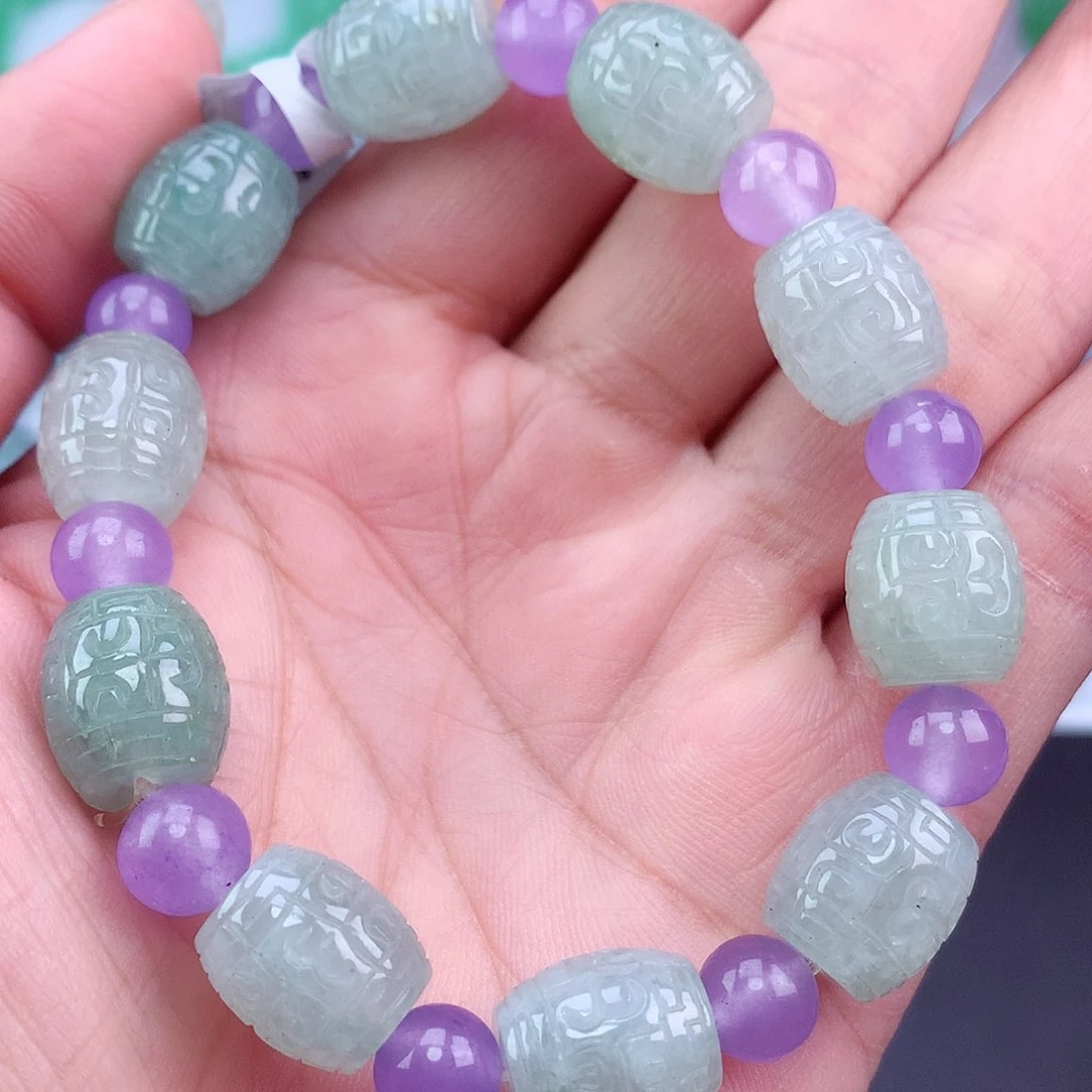 未镶嵌手链翡翠手串