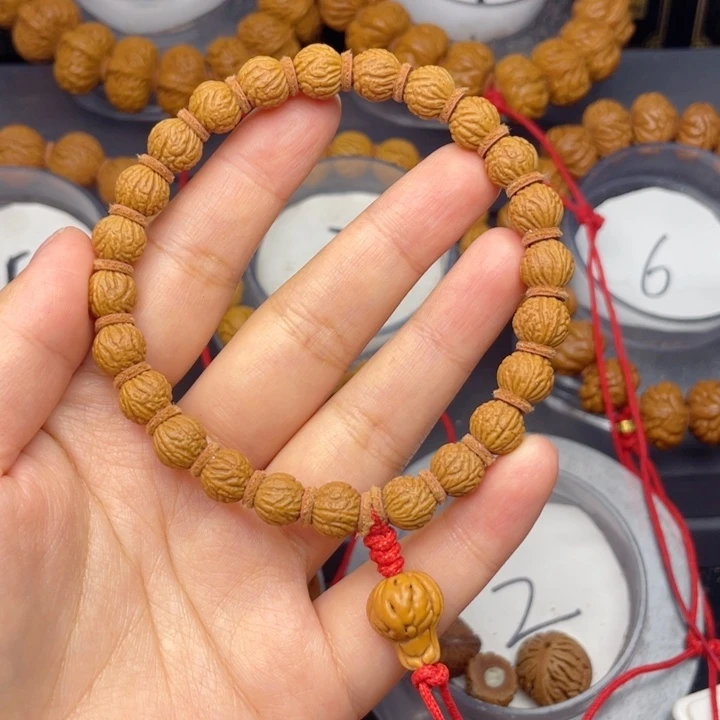 桃核吊坠龙鳞满天星09