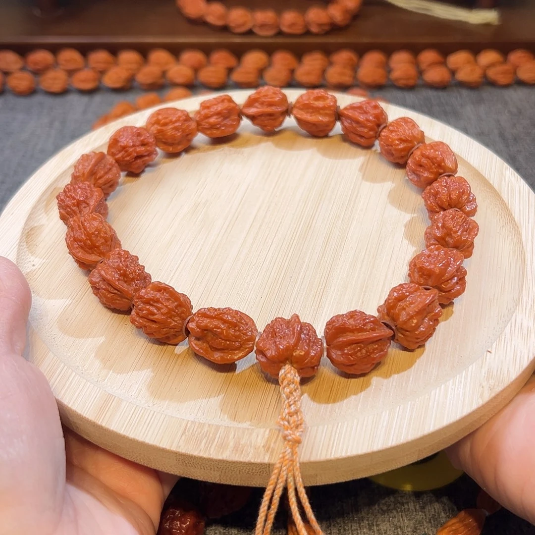 z***m文玩核桃手串小金蟾