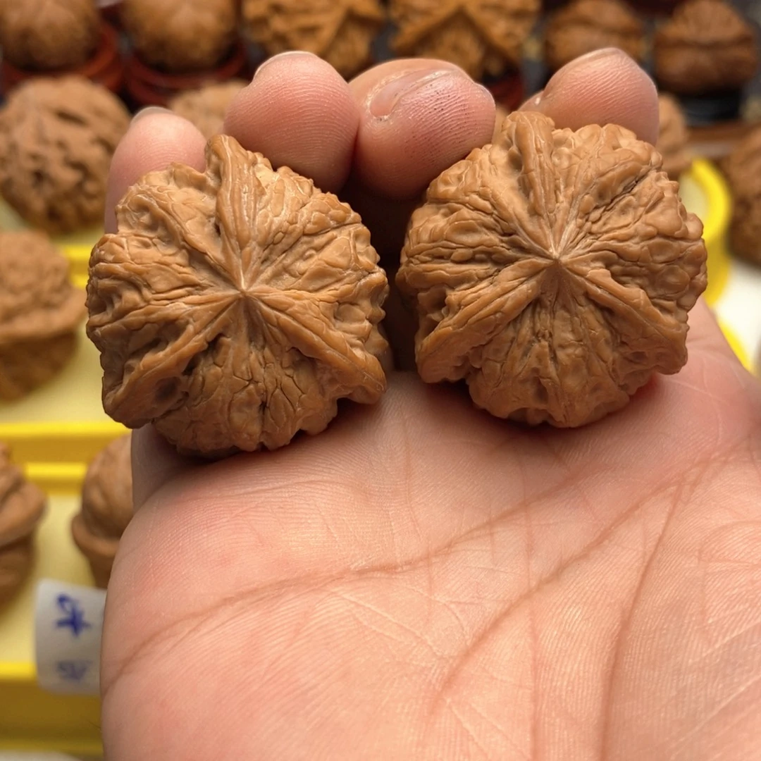 吊坠文玩核桃37尺 全品雨花石奔 11