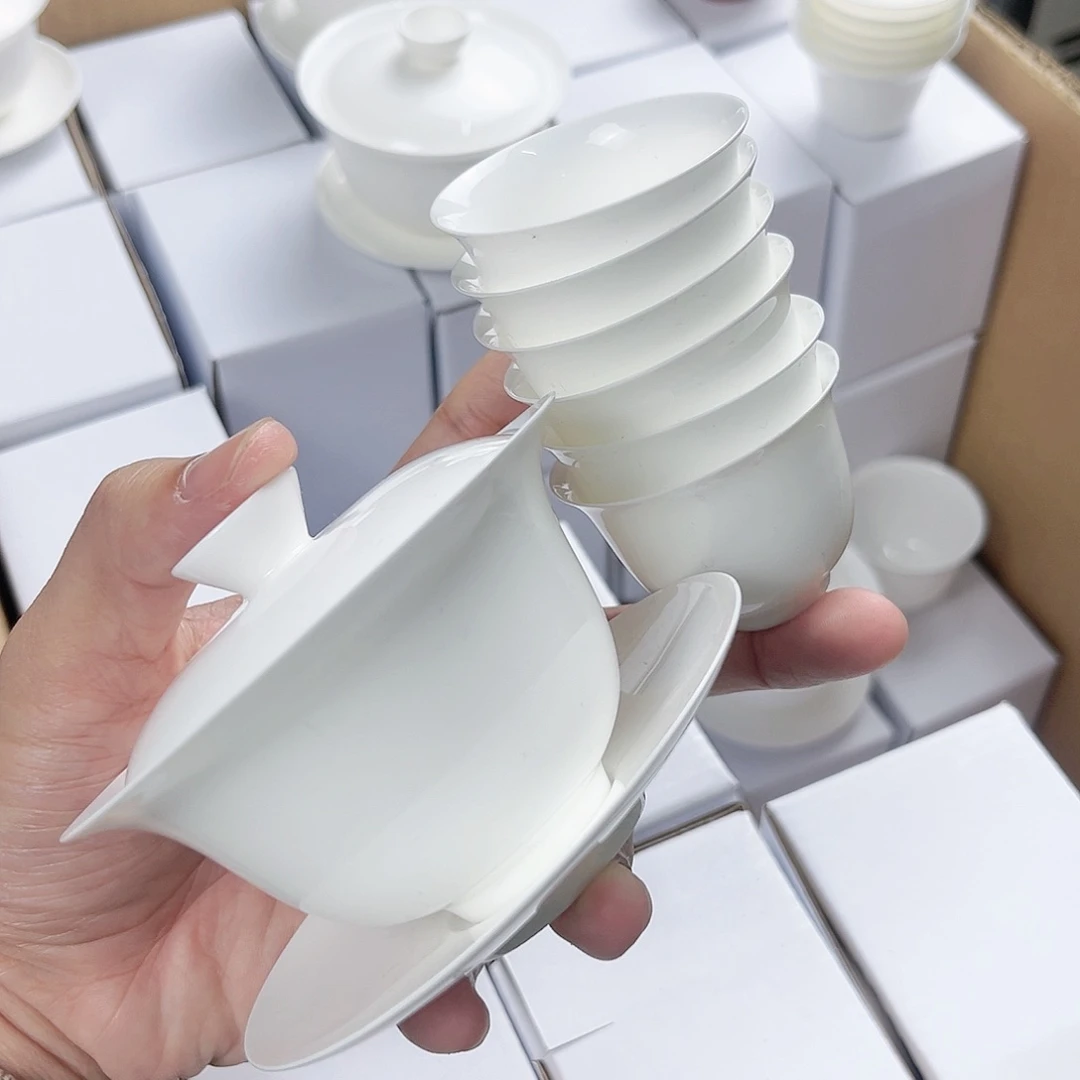 【闪购商品】120+6美人杯骨瓷套装骨瓷