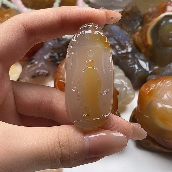 玛瑙/玉髓未镶嵌颈饰