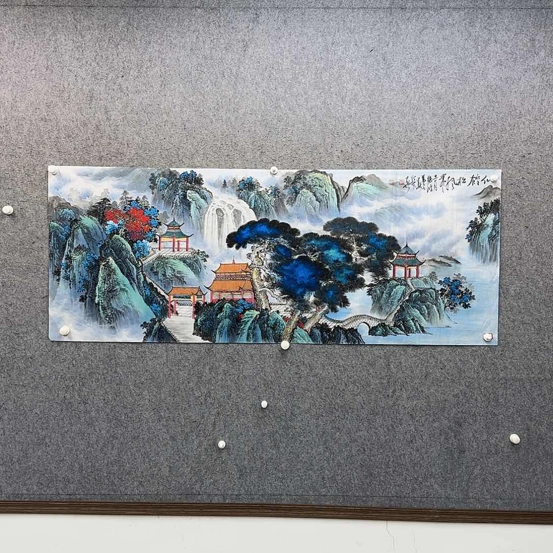 书法作品多次参加