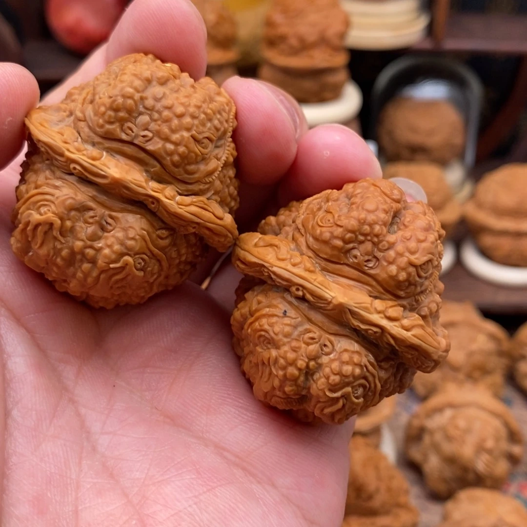 核桃手串/手链缘**你金蟾蛤蟆头