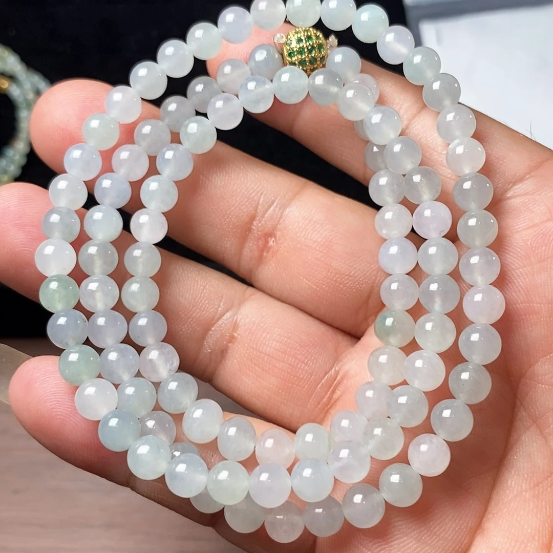 定制翡翠未镶嵌翡翠定制项链6