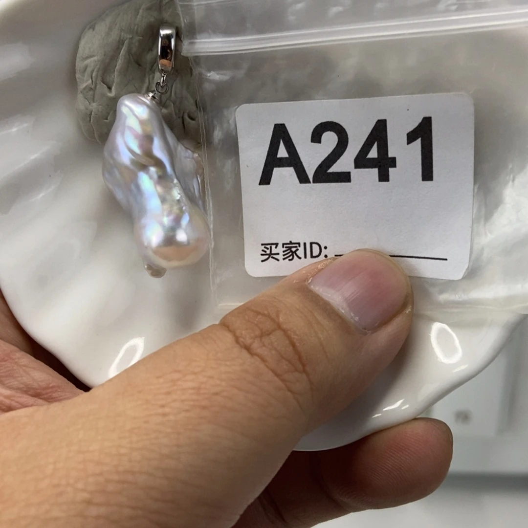 淡水珍珠吊坠(不含链)合金