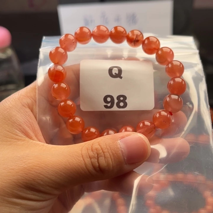 未镶嵌多样性发货默认微瑕9m m南红玛瑙