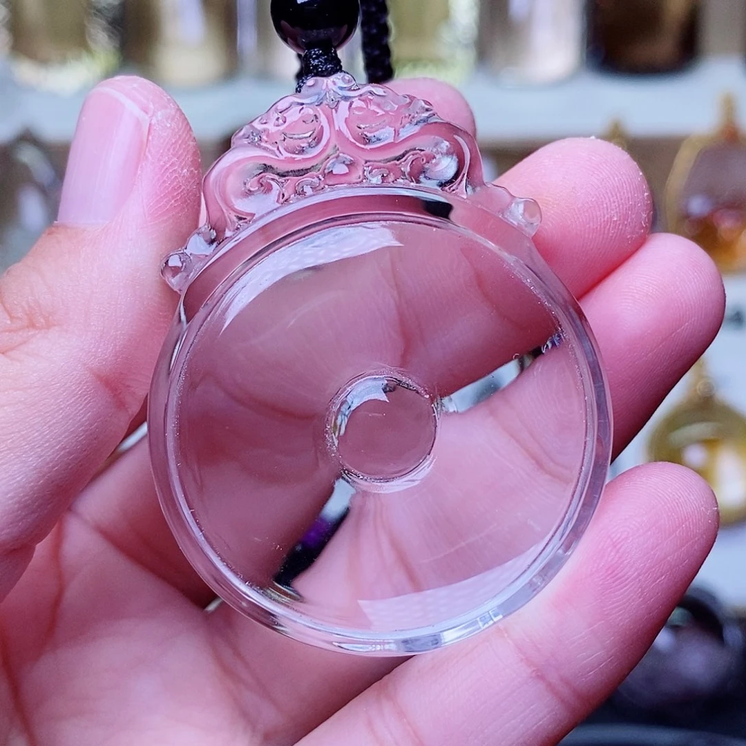 未镶嵌吊坠(赠链)水晶