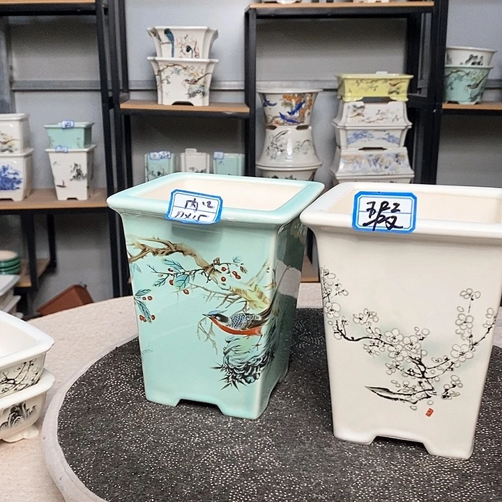 紫砂的花盆很漂亮15