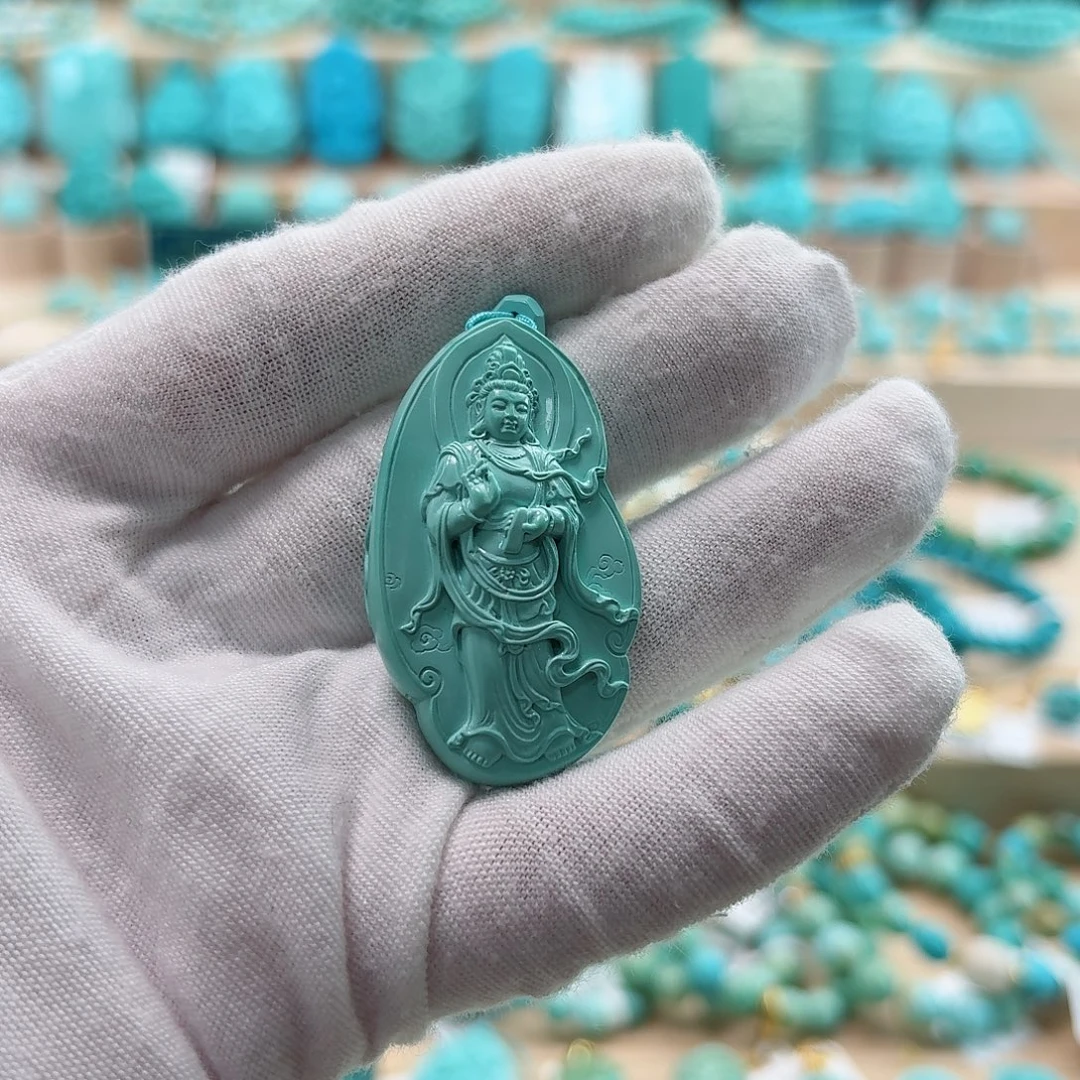 绿松石未镶嵌珠宝奇石